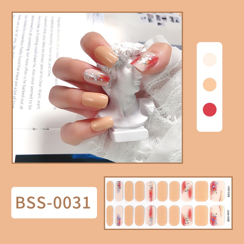 20pcs Semi-Cured Gel Nail Stickers | BLUEPRINT