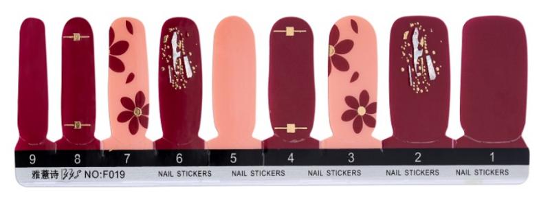 flower nail wraps